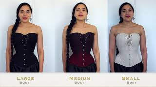 FULL REVIEW Hourglass Overbust Timeless Trends  Lucys Corsetry [upl. by Namyaw]