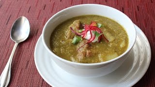 Chili Verde Recipe  Easy Pork amp Tomatillo Stew  How to Make Green Chili [upl. by Brower303]