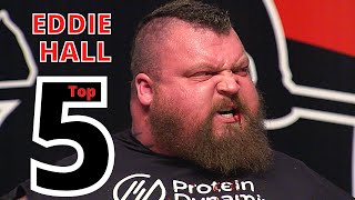 EDDIE HALL  Greatest Feats of STRENGTH [upl. by Marala]