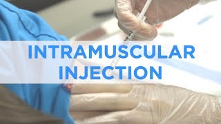 How To Perform an Intramuscular Injection [upl. by Alexandros]