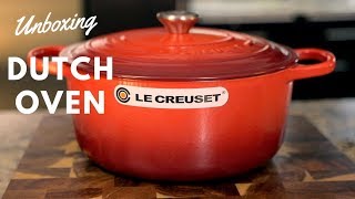 Unboxing Le Creuset Signature Dutch Oven [upl. by Miles]