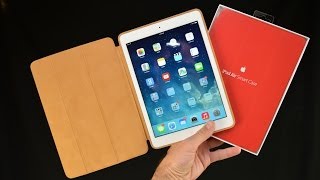 Apple iPad Air Smart Case Review [upl. by Ellehcer204]