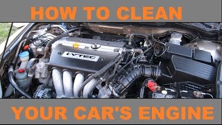 How to Clean an Engine [upl. by Arbba]