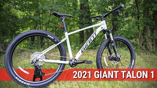 2021 GIANT TALON 1 REVIEW  BEST IN CLASS TRAILS BIKE [upl. by Lledner697]