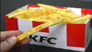 KFC Style Fries Recipe by Lively Cooking  Spicy KFC Fries in Unique Style [upl. by Aneelak]