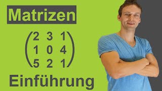 Rechnen mit Matrizen 1  Einführung  Was ist eine Matrix Anwendungsbereiche  Erklärung [upl. by Akemehc]