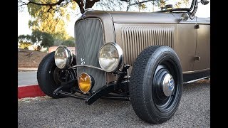 1932 Ford Roadster Old School Brookville Steel SOLD [upl. by Ellette]