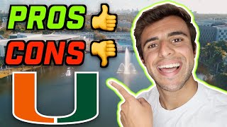 THE PROS amp CONS OF THE UNIVERSITY OF MIAMI [upl. by Chard]