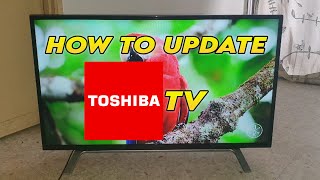 Toshiba TV How to Update [upl. by Emmi132]