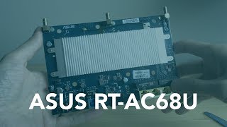 ASUS RTAC68U router disassembly  How to Open TMobile TMAC1900 [upl. by Kerri]