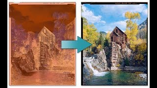 Manual Inversion of Color Negative Film [upl. by Seedman]