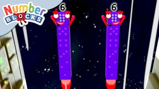 Numberblocks Double Numbers  Learn to Count [upl. by Enilegna]