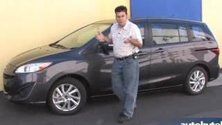 2014 Mazda5 Minivan Test Drive Video Review [upl. by Sydney]