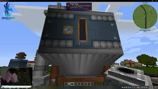 Minecraft  Immersive Railroading  How to run water to trains [upl. by Aleka]