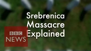 Srebrenica massacre  Explained in under 2 min  BBC News [upl. by Martreb]