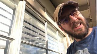 Glass Pane Replacement in Aluminum Window [upl. by Coltin]