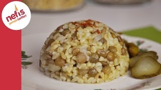 Mercimekli Bulgur Pilavı Tarifi  Nefis Yemek Tarifleri [upl. by Levitt]