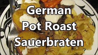 How to cook German Sauerbraten  Crock Pot Friendly [upl. by Chapnick24]