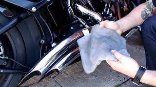 Chrome Exhaust Cleaning Tutorial [upl. by Carol-Jean948]