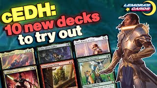 10 Powerful New cEDH Decks to Try [upl. by Iruyas796]