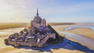 Exploring Incredible ISLAND MONASTERY Mont SaintMichel France [upl. by Akciret]