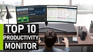 Top 10 Best Monitors for Office amp Productivity [upl. by Ahsimal]