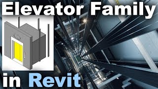 Elevator n Revit Tutorial [upl. by Krefetz]