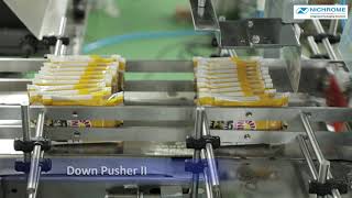 Automatic Pouch Packing System  Bundling and wrapping  Flexiwrap ST [upl. by Garry]