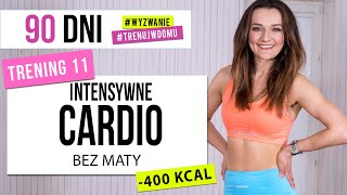 Wyzwanie 90 DNI  TRENING 11 Power CARDIO bez maty  Monika Kołakowska [upl. by Ojeibbob382]