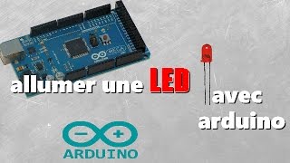 allumer une LED avec ARDUINO arduino 1 [upl. by Debbee]