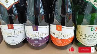 Novellino wines sparkling redwild black berrysangriaBianco Vivace shorts [upl. by Labinnah]