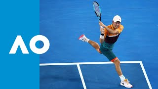 Kei Nishikori vs Pablo Carreno Busta  Full Fifth Set Tiebreak  Australian Open 2019 4R [upl. by Aivart]