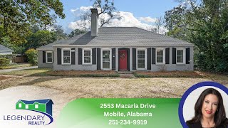 2553 Macaria Dr Mobile Alabama [upl. by Odraner]