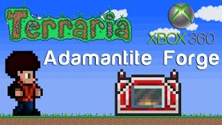 Terraria Xbox  Adamantite Forge 100 [upl. by Schell]