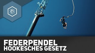 Federpendel  Hookesches Gesetz  Harmonische Schwingungen  REMAKE [upl. by Tristam868]