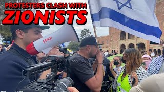 quotYoure GENOCIDALquot Zionists and ProPalestinian UCLA Students CLASH [upl. by Nirrat]