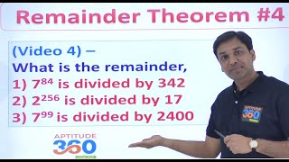 4 Remainder Theorem Part 4  How to find the remainders in 5 seconds The simplest methods [upl. by Paderna116]