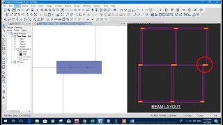 Modeling Beams Supported at the Column Edges in ETABS [upl. by Sarad]