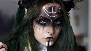 Dark Witch  makeup tutorial [upl. by Mieka]