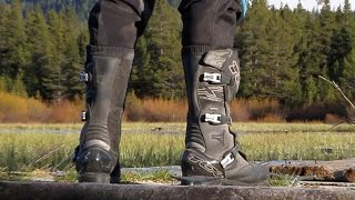 TCX XDesert Gore Tex Boots Review  Motorcycle Superstore [upl. by Noelani177]