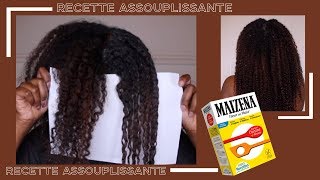 SOIN ASSOUPLISSANT et BOUCLANT pour CHEVEUX CRÉPUS🔥 [upl. by Nalon]