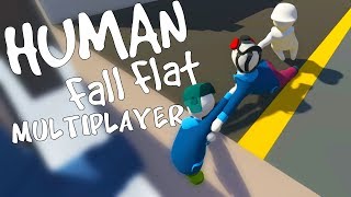 CRAZIEST Multiplayer MADNESS  Human Fall Flat Multiplayer Gameplay [upl. by Sibby]