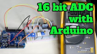 ADS1115 16 Bit ADC Module with Arduino [upl. by Eelarol141]