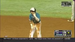 Coastal Carolina advances to College World Series with walk off win over LSU [upl. by Cosetta793]