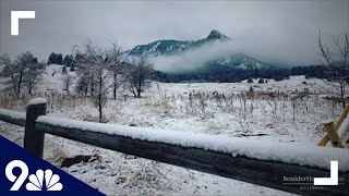 Live coverage of Colorado snow storm [upl. by Gilmour]