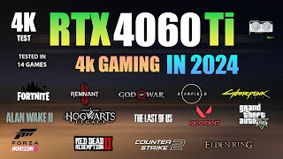 RTX 4060 Ti  4K Gaming Test in 2024 [upl. by Sander]