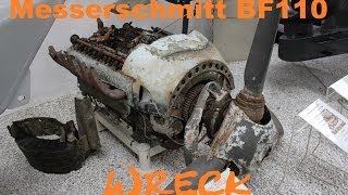 Messerschmitt BF110 D0 Wreck  Technikmuseum Speyer [upl. by Ael193]