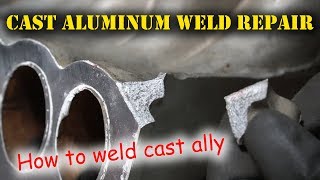 TFS Cast Aluminum Weld Repair [upl. by Leuqim]